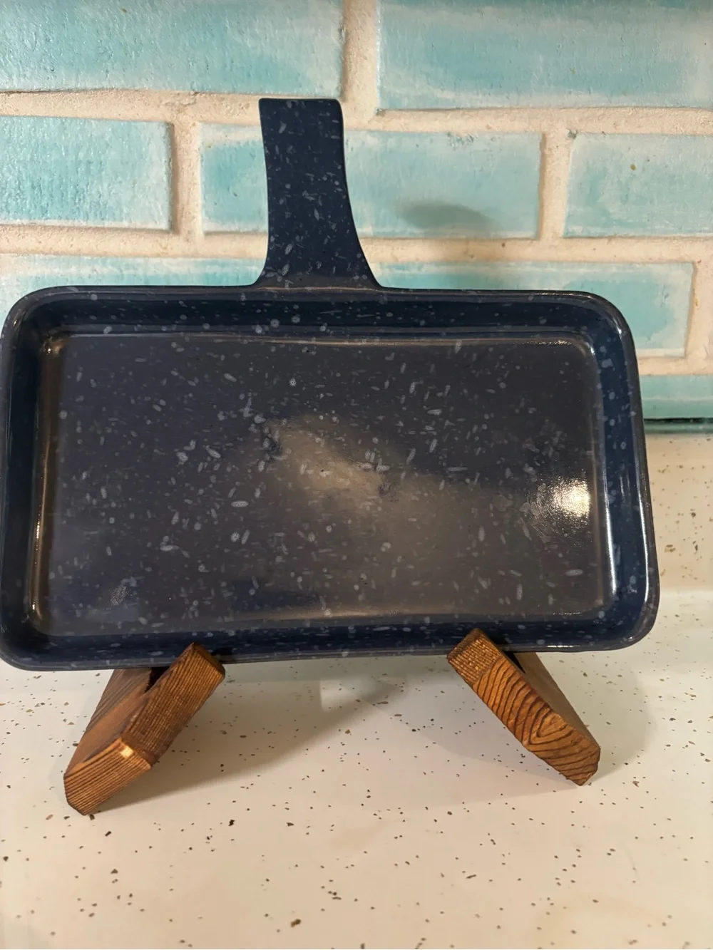 Vintage Dr. Douglas Wonder Baker Enamel Baking Pan – Made in USA